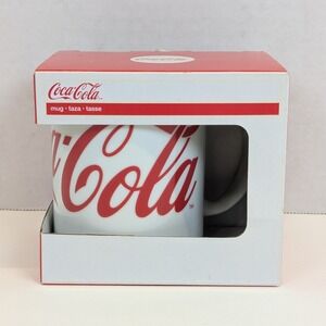 Coca Cola Classic Mug Red Logo - Dishwasher & Microwave Safe Gift Boxed